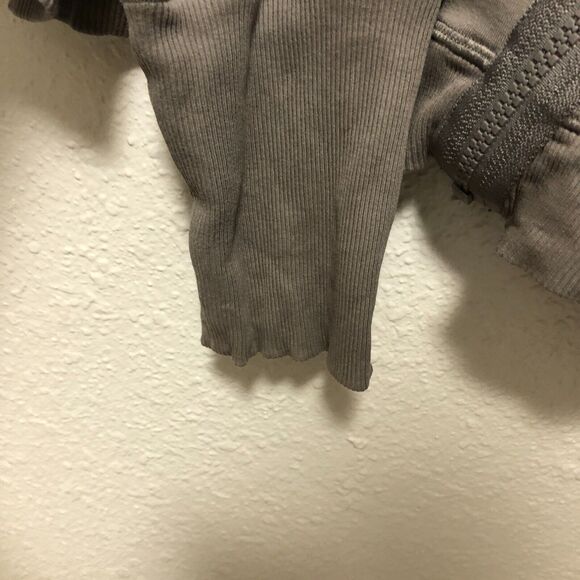 nike jacket xl gray womens fitted hooded extra large full zip solid casual tt - Picture 9 of 13